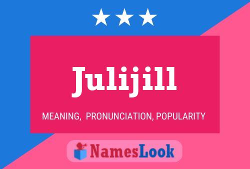 ملصق اسم Julijill