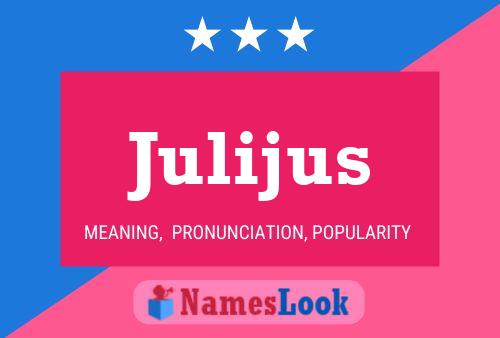 ملصق اسم Julijus