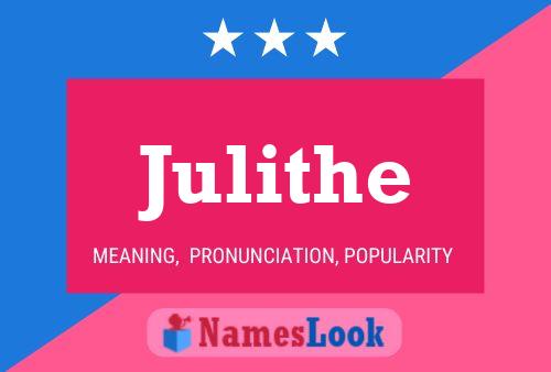 ملصق اسم Julithe