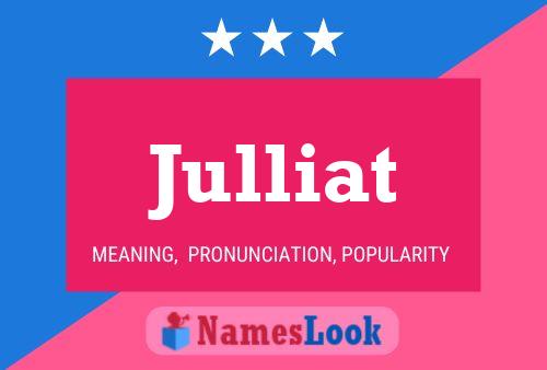 ملصق اسم Julliat