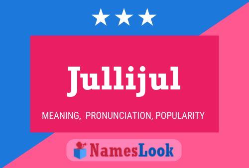 ملصق اسم Jullijul