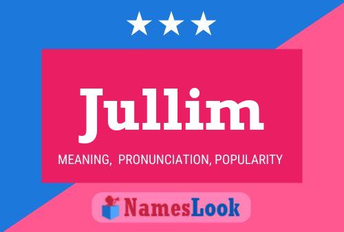 ملصق اسم Jullim