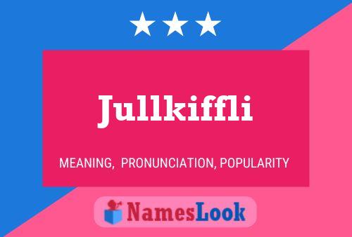 ملصق اسم Jullkiffli