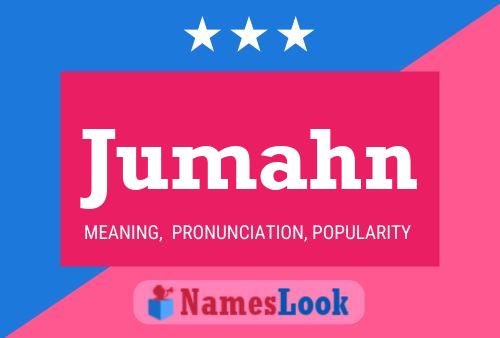 ملصق اسم Jumahn