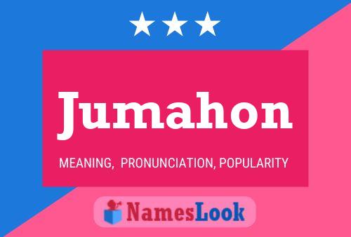 ملصق اسم Jumahon