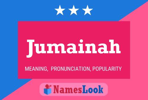 ملصق اسم Jumainah