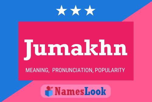 ملصق اسم Jumakhn