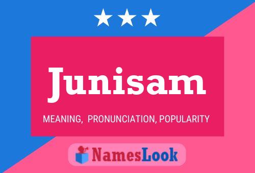 ملصق اسم Junisam