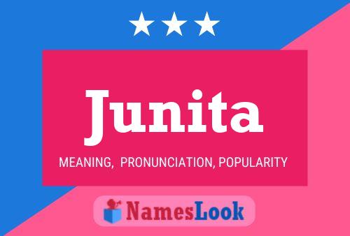 ملصق اسم Junita