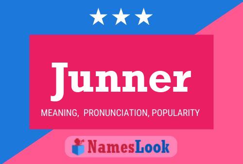 ملصق اسم Junner