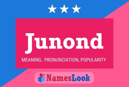 ملصق اسم Junond