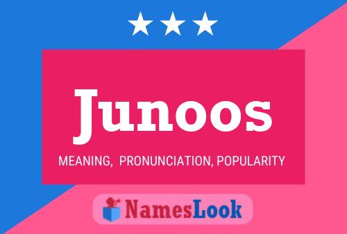 ملصق اسم Junoos