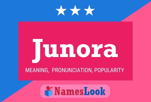 ملصق اسم Junora