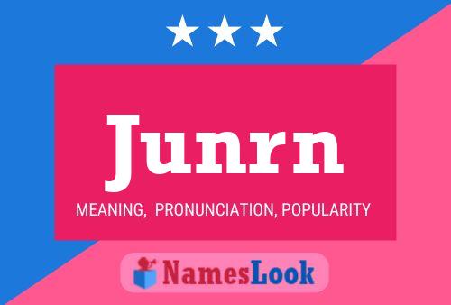 ملصق اسم Junrn