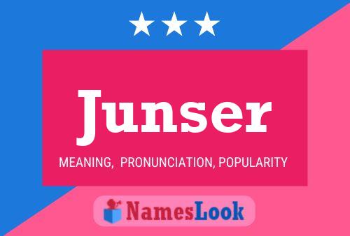 ملصق اسم Junser