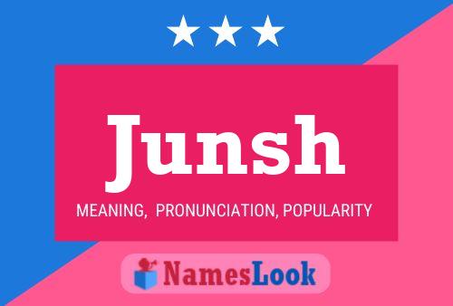 ملصق اسم Junsh