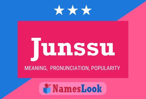 ملصق اسم Junssu