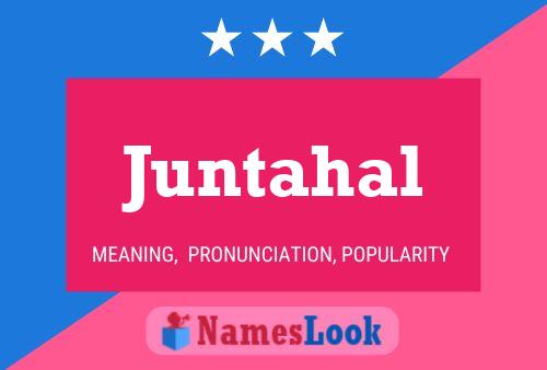 ملصق اسم Juntahal