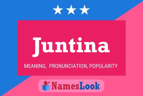 ملصق اسم Juntina