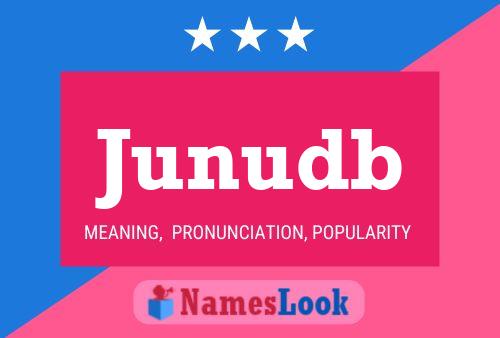 ملصق اسم Junudb