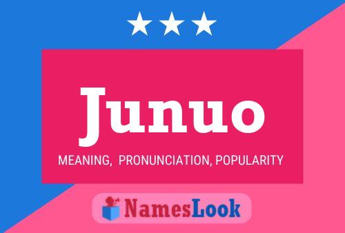 ملصق اسم Junuo