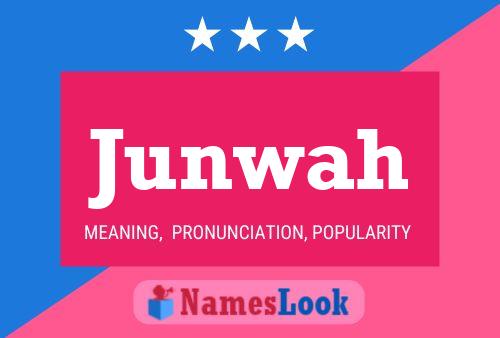 ملصق اسم Junwah