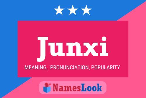 ملصق اسم Junxi