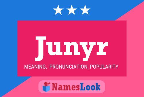 ملصق اسم Junyr