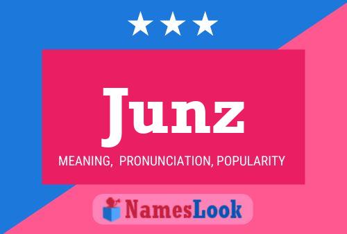 ملصق اسم Junz