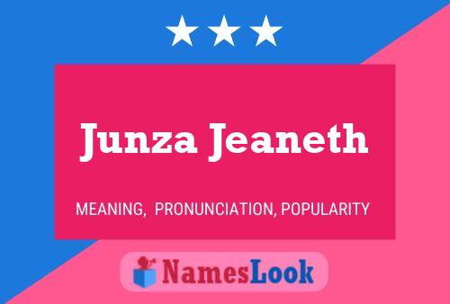 ملصق اسم Junza Jeaneth