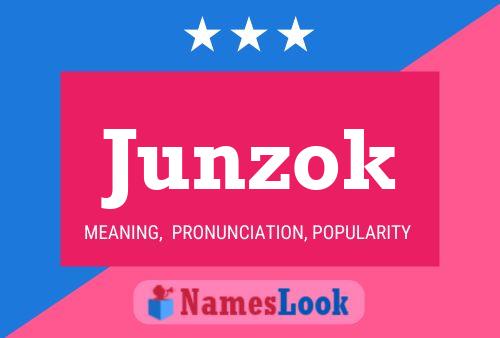 ملصق اسم Junzok