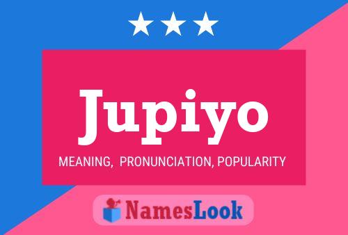 ملصق اسم Jupiyo