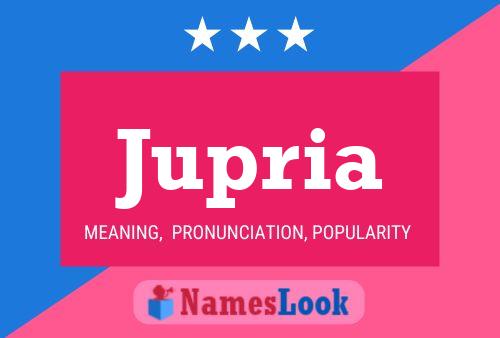 ملصق اسم Jupria