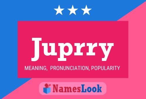 ملصق اسم Juprry