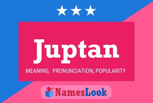 ملصق اسم Juptan