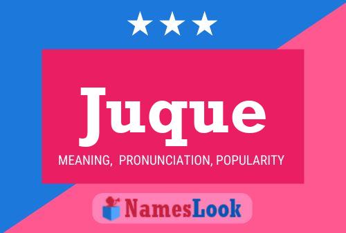 ملصق اسم Juque