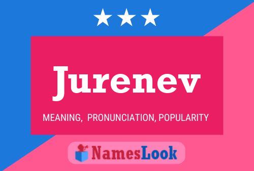 ملصق اسم Jurenev