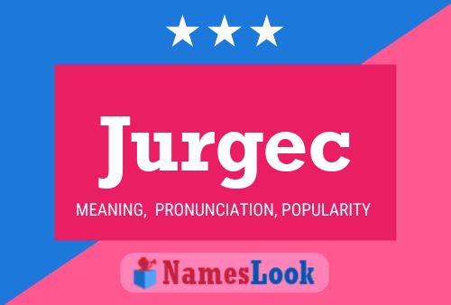 ملصق اسم Jurgec