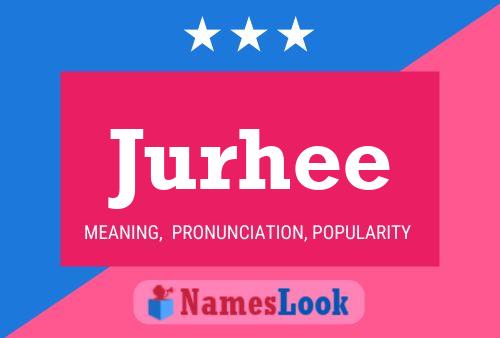 ملصق اسم Jurhee