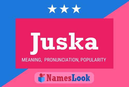 ملصق اسم Juska