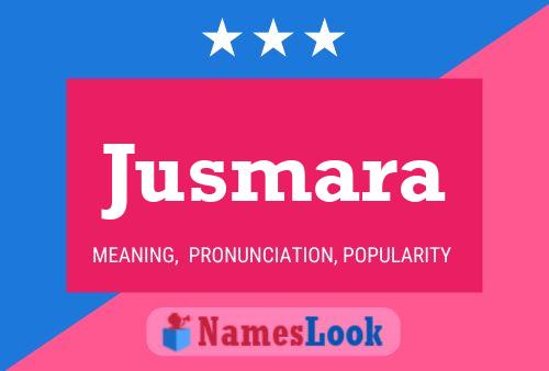 ملصق اسم Jusmara