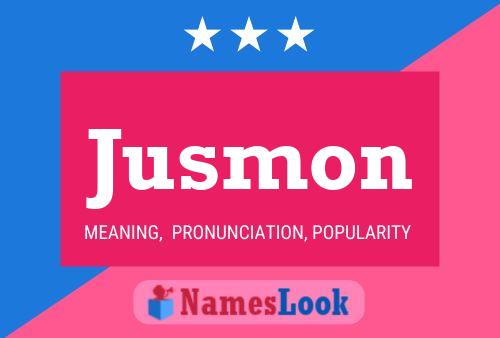 ملصق اسم Jusmon