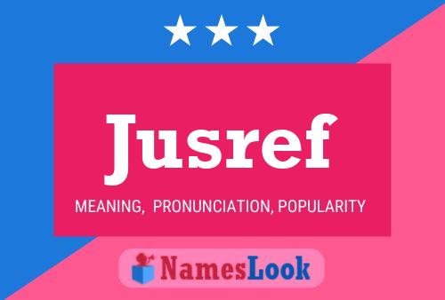 ملصق اسم Jusref