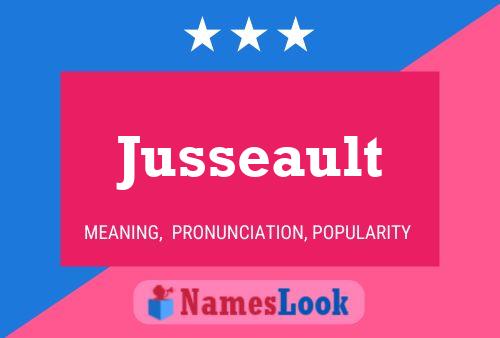 ملصق اسم Jusseault