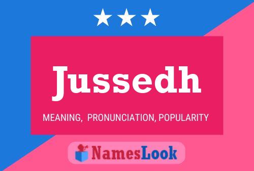 ملصق اسم Jussedh