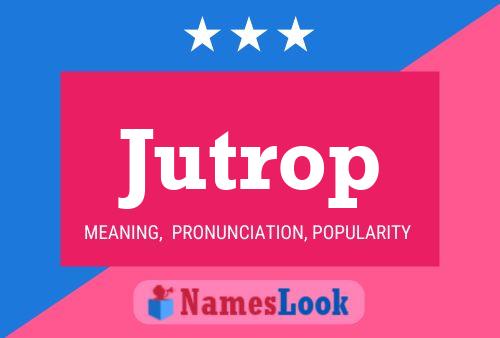 ملصق اسم Jutrop