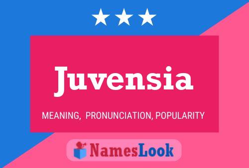 ملصق اسم Juvensia