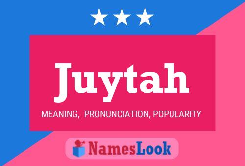 ملصق اسم Juytah