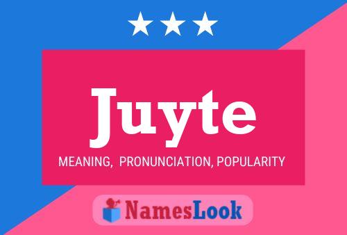 ملصق اسم Juyte