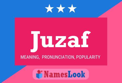 ملصق اسم Juzaf